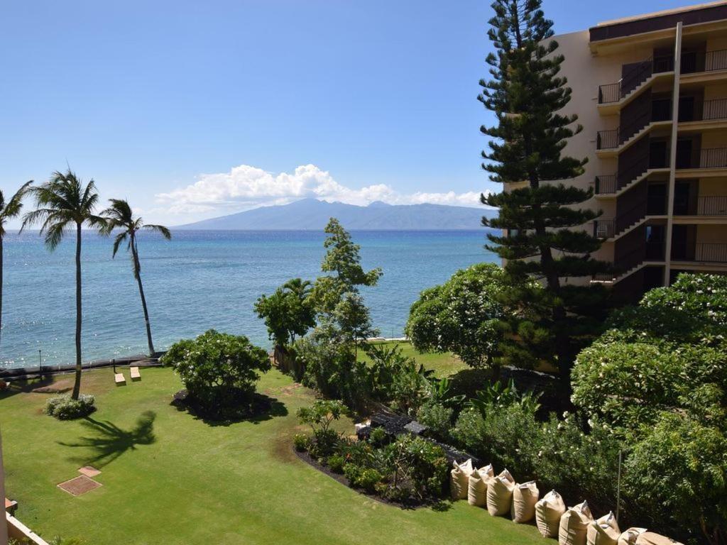 Deluxe Oceanview Maui Studio..New & Updated Kahana Luaran gambar